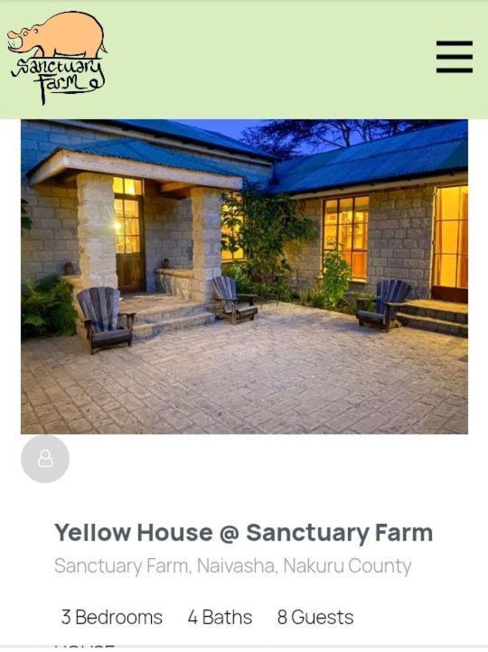 Sanctuary Farm Naivasha Villa Exterior photo